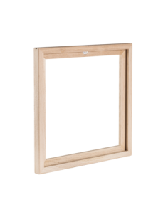 Cadre porte disque chêne massif - accrocher vos pochettes de vinyle au mur.