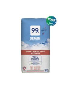 Enduit reboucheur en poudre SEMIN R 15Kg | PMP Décor