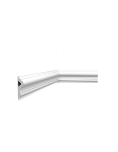 PX202 Cimaise murale Orac Decor - 7,5x2,0x200cm (h x p x L) - moulure décorative polymère