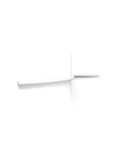 PX209F moulure Flexible murale Orac Decor - 1,0x1,8x200cm (h x p x L) - profil décorative polymère