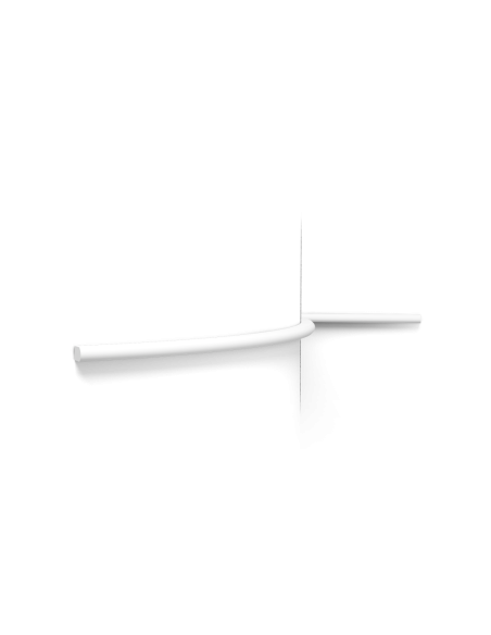 PX209F moulure Flexible murale Orac Decor - 1,0x1,8x200cm (h x p x L) - profil décorative polymère