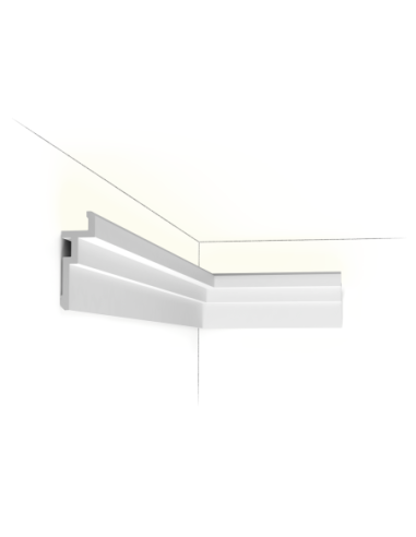 CX196 Corniche plafond Orac Decor - 11,3x4x200cm (h x p x L) - corniche décorative polymère