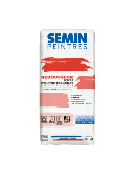 Reboucheur pro -intérieur 5 Kg - SEMIN | PMP Décor
