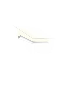 CX188 Corniche pour éclairage indirect Orac Decor - 3,4x3,4x200cm (h x p x L) - moulure décorative polymère