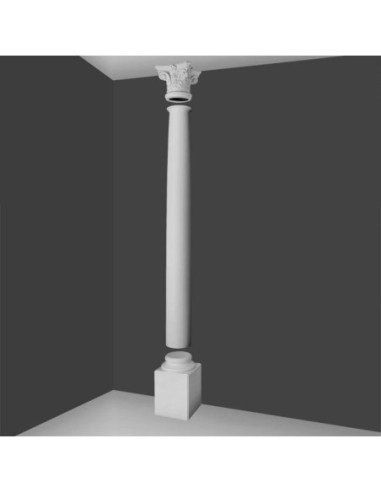 Set Colonne Entière Corinthienne lisse haute Orac Décor