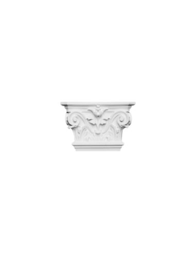 K251 Chapiteau pour pilastre polyuréthane Orac Decor - 35,5x9cm (h x p)