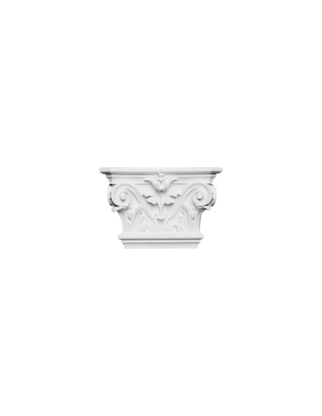 K251 Chapiteau pour pilastre polyuréthane Orac Decor - 35,5x9cm (h x p)