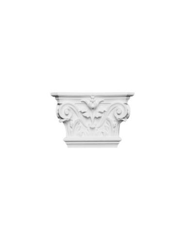 K201 Chapiteau pour pilastre polyuréthane Orac Decor - 15x6cm (h x p)