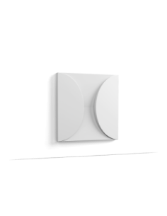 W107 CIRCLE - élément décoratif mural pour former des motifs - 33,3x33,3x2,9cm (L x l x h) Orac Decor