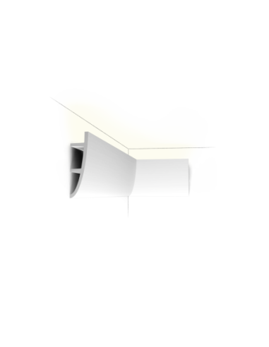 C374 Corniche Eclairage Indirect Polyuréthane Orac Decor Luxxus Ulf Moritz - 18 x 5cm (h x p)