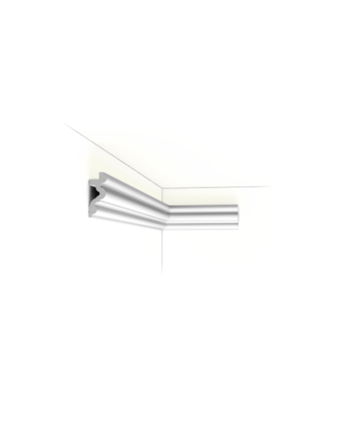 C324 AUTOIRE corniche pour éclairage indirect Orac Decor - 8,3x3,4x200cm (h x p x L) - moulure décorative polyuréthane