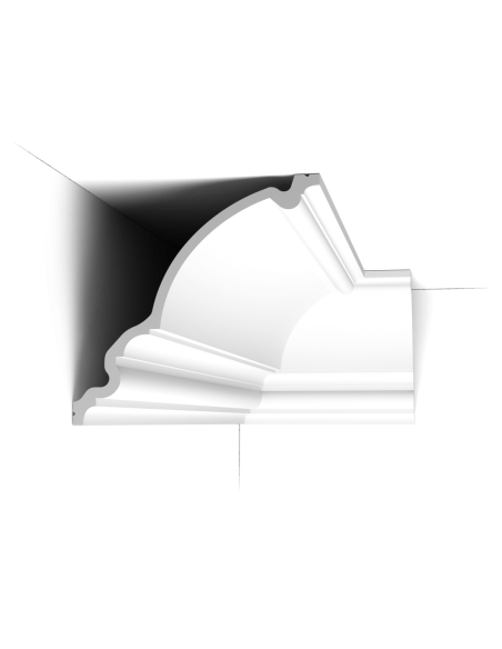 C336 Corniche plafond polyuréthane Orac Decor Luxxus - 27x26x200cm (h x p x L) - moulure décorative