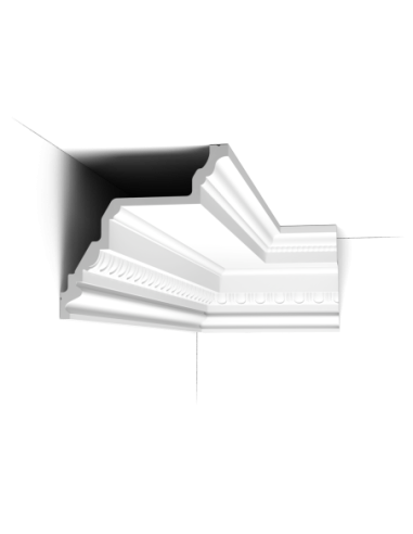 C307 Corniche plafond Orac Decor - 19x19x200cm (h x p x L) - moulure décorative polyuréthane