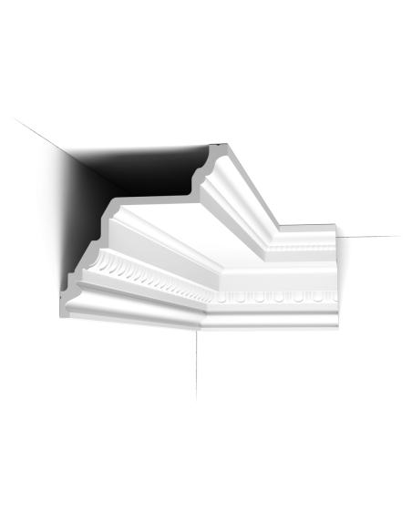 C307 Corniche plafond Orac Decor - 19x19x200cm (h x p x L) - moulure décorative polyuréthane