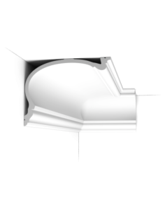 C343 Corniche Heritage XL plafond polyuréthane Orac Decor Luxxus- 19x25cm (h x p) moulure décorative