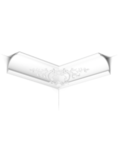 C338B Corniche plafond polyuréthane Orac Decor Luxxus - 18x18x200cm (h x p x L) - moulure décorative