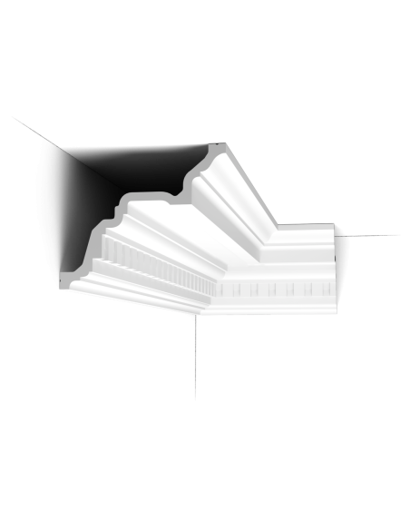 C422 Corniche plafond polyuréthane Orac Decor Luxxus - 17x19,5x200cm (h x p x L) moulure décorative