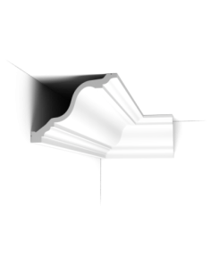 C334 Corniche plafond Orac Decor - 15x19,5x200cm (h x p x L) - moulure décorative polyuréthane