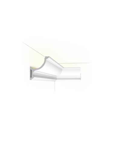 C901 Corniche plafond pour éclairage indirect Orac Decor - 14,8x12,4x200cm (h x p x L) - moulure décorative polyuréthane