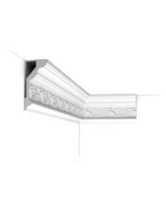 C303 Corniche plafond Orac Decor - 14x6,5x200cm (h x p x L) - moulure décorative polyuréthane