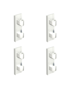 Pack de 4 embouts d'arrêt blanc R70 Museum Line - cimaise tableau Newly