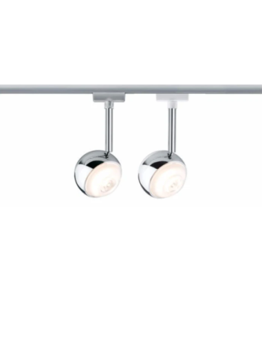 Spot Capsule II URail Led 6,3W Paulmann - Eclairage Tableau sur Rail Plafond