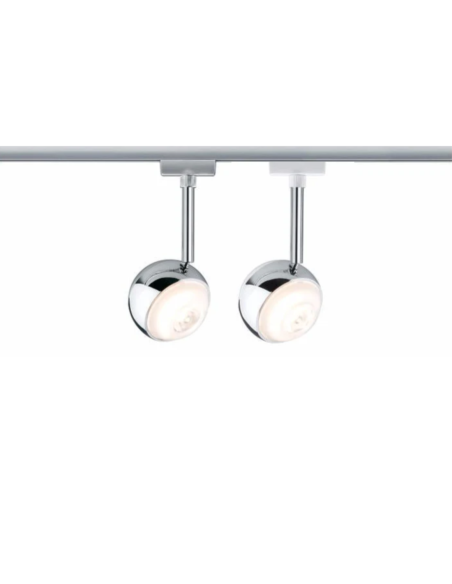 Spot Capsule II URail Led 6,3W Paulmann - Eclairage Tableau sur Rail Plafond