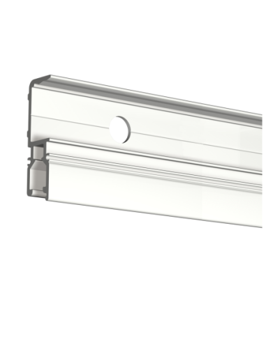 Cimaise Museum Line R70 200 cm blanc - Cimaise tableau Newly