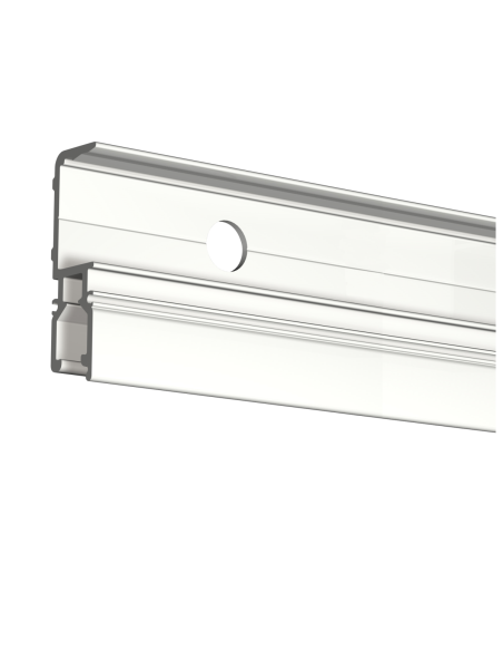 Cimaise Museum Line R70 200 cm blanc - Cimaise tableau Newly