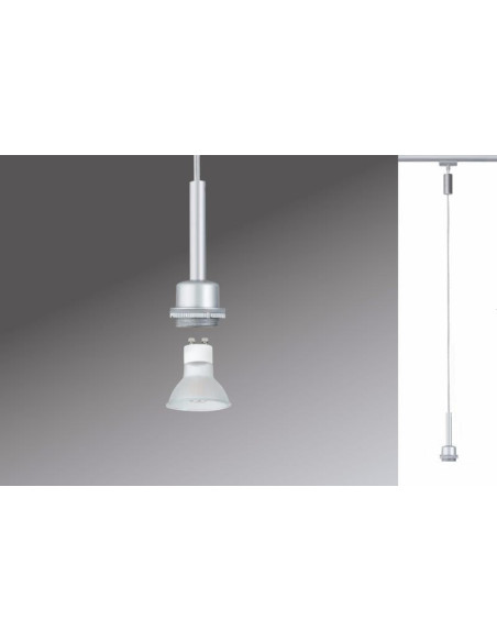 URail Spot sur rail DecoSystems Spot individuel 3,5W - Paulmann