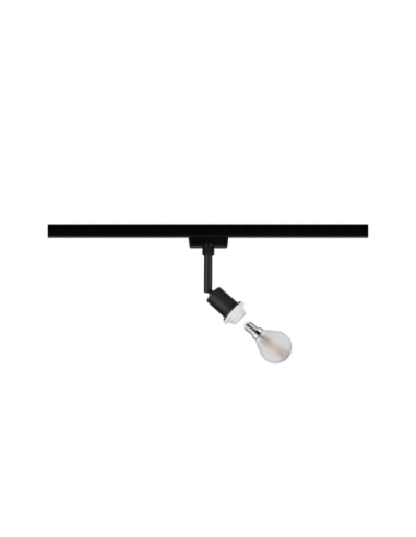 URail Spot sur rail DecoSystems Spot individuel 20W NOIR - Paulmann