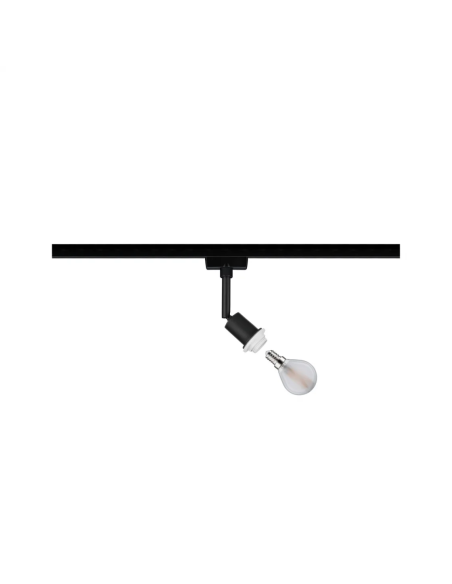 URail Spot sur rail DecoSystems Spot individuel 20W NOIR - Paulmann