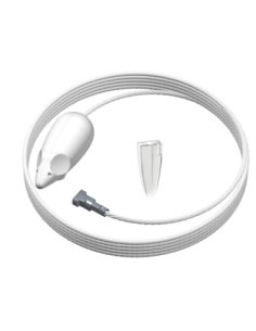 Pack câble Picture mouse blanc + 10 clips