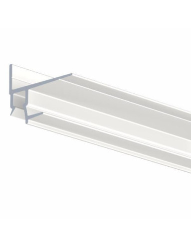 Rail Cimaise Shadowline Masonry 200 cm pour faux plafond en placoplâtre et mur maçonnerie