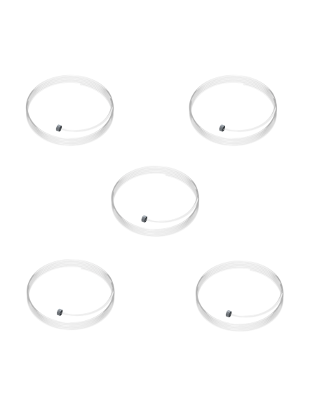 Pack 5 fils perlon transparents à cylindre 2 mm - Accrochage Tableau Artiteq