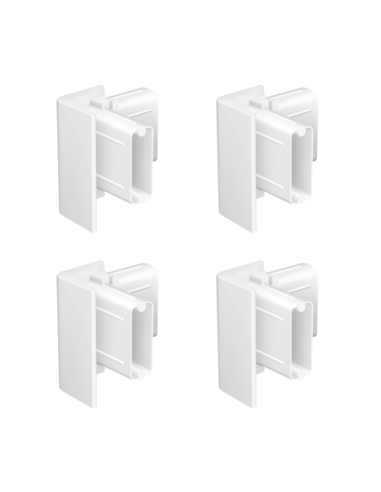 Pack 4 raccords d'angle Cimaise Click Rail - Accessoire Cimaise Artiteq