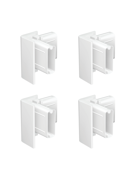 Pack 4 raccords d'angle Cimaise Click Rail - Accessoire Cimaise Artiteq