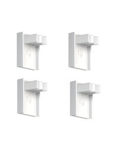 Pack 4 embouts d'arrêt pour Cimaise Mini-Click R10 - Accessoire Cimaise Newly