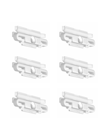 Pack clips de fixation additionnel pour Cmaises Click R10/R20/R30/R35 - Fixation Cimaise Newly