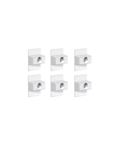 Pack clips de fixation additionnel pour Cimaise Click Rail - Accrochage Tableau Artiteq