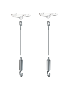 Set de suspension faux plafond pour plexi PLV