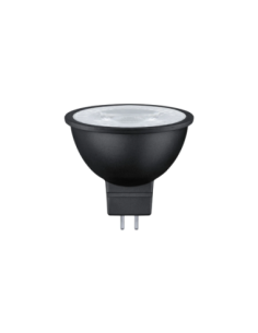 Ampoule noire 6,5W LED GU5,3 - 12 v- Paulmann
