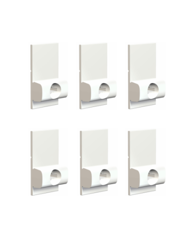 Pack clips de fixation additionnel pour Cimaises Click Rail Pro - Fixation Cimaise Artiteq