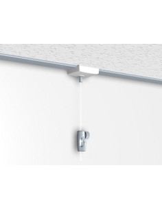 Kit Pince faux Plafond pour accrochage de tableaux (latéral)