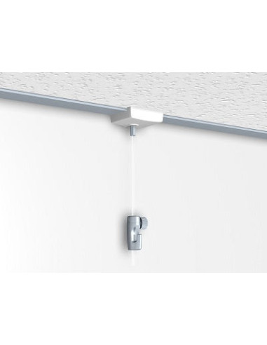 Kit Pince faux Plafond pour accrochage de tableaux (latéral)