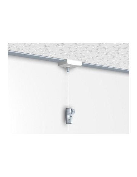 Kit Pince faux Plafond pour accrochage de tableaux (latéral)