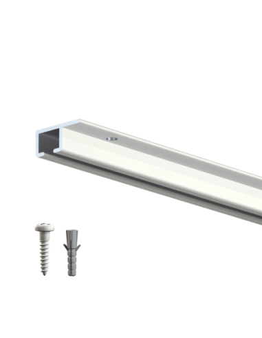 Cimaise Plafond Top Rail 200 cm + vis et chevilles - Cimaise Tableau pour plafond Artiteq