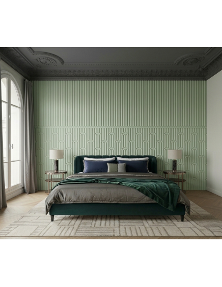 Kit tête de lit DIY Panneaux muraux W212 VALLEY LOOP Orac Decor - Revêtement mural