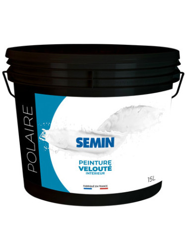 Peinture polaire velouté 15L Blanc - SEMIN | PMP Décor