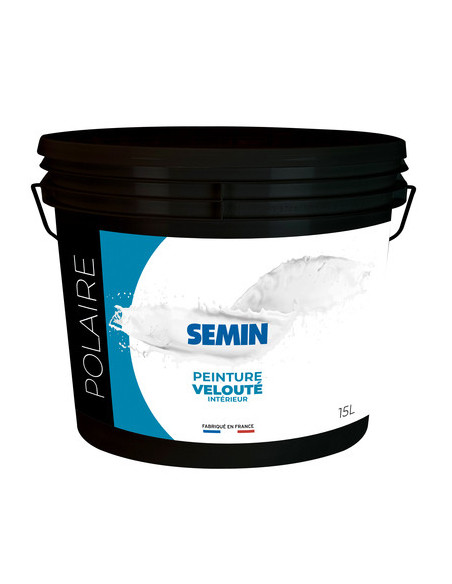 Peinture polaire velouté 15L Blanc - SEMIN | PMP Décor